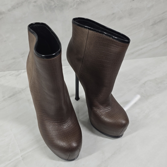 Yves Saint Laurent High Heel Booties - Picture 11 of 13